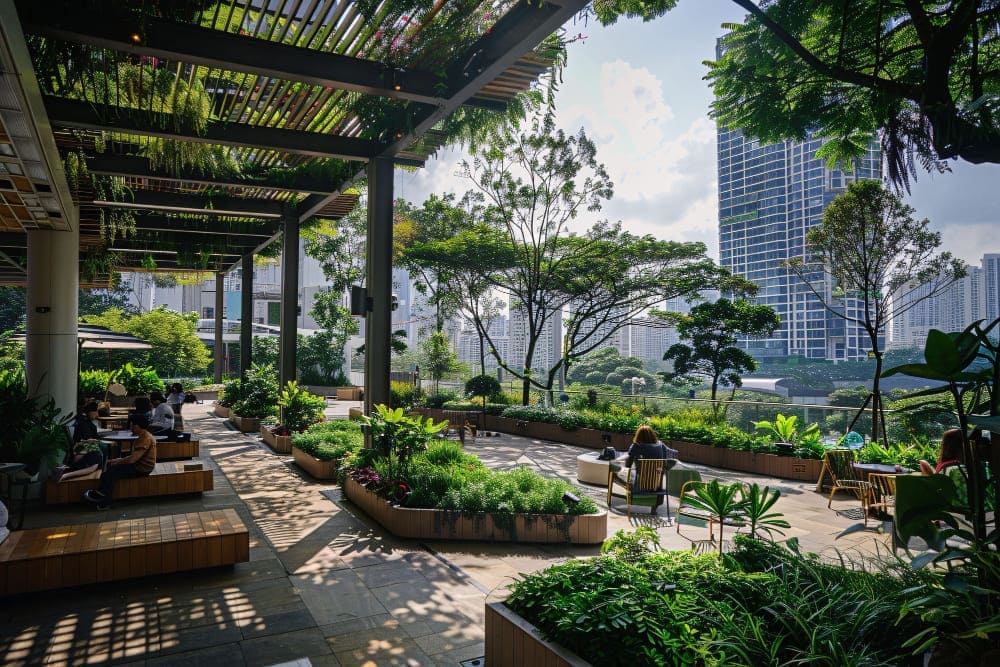 O que é paisagismo resiliente?